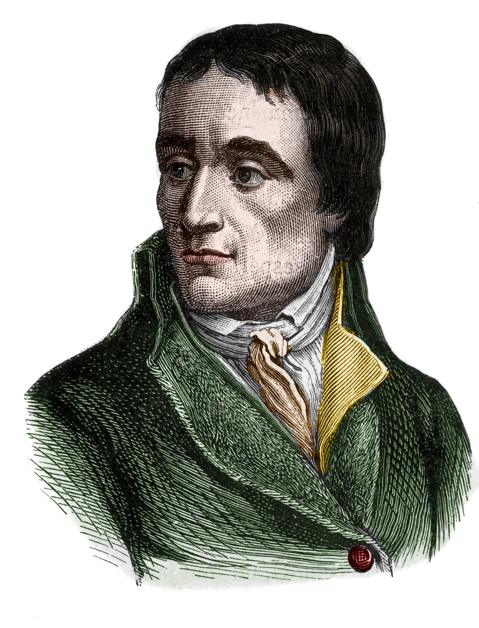 Portrett av Jean Baptiste (Jean-Baptiste) Carrier (1756-1794), franske politikere - i "" L