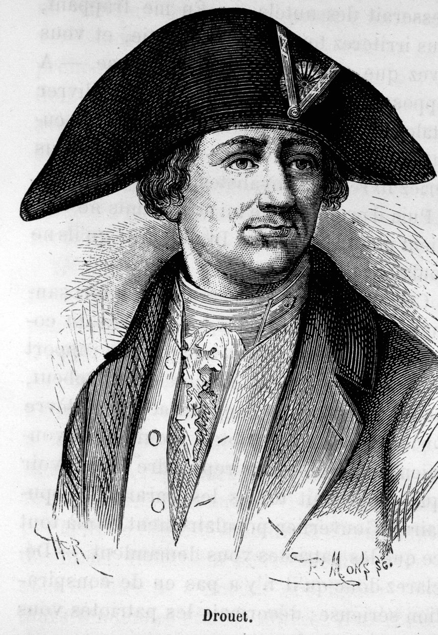 Portrett av Jean Baptiste Drouet (1763-1824) av French School