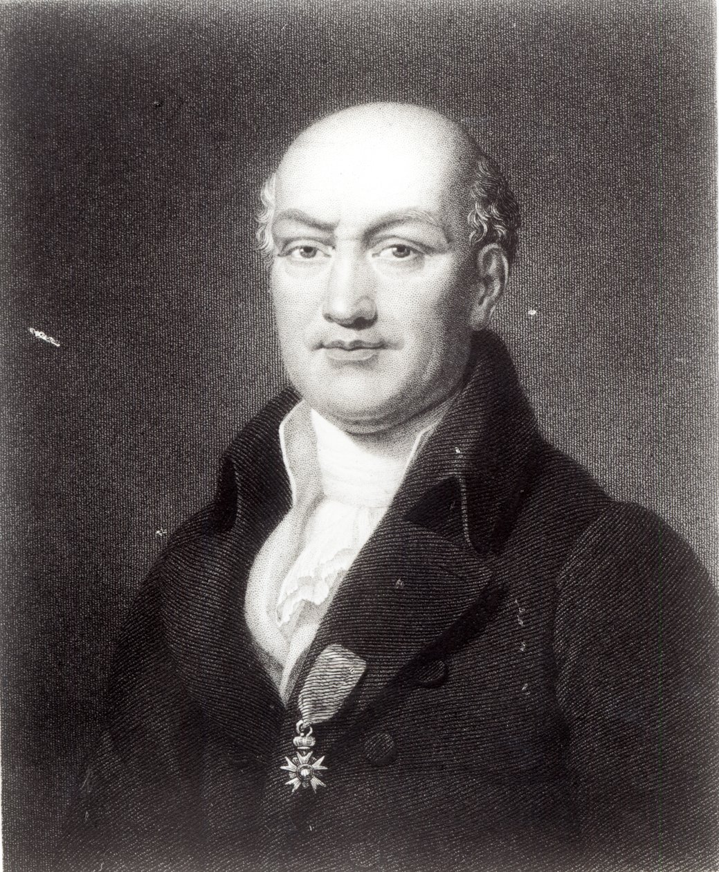 Portrett av Jean Baptiste Joseph Delambre (1749-1822) av French School