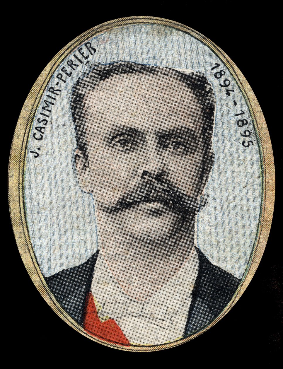 Portrait of Jean Casimir-Perrier (Casimir Perrier, Casimir Perrier, Casimir-Perrier) (1847-1907), President of the French Republic. av French School