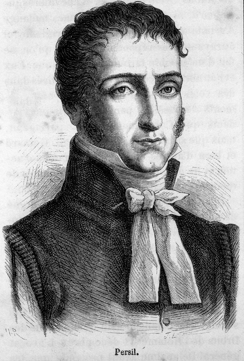 Portrait of Jean Charles Persil (1785-1870) French Minister of Justice. av French School