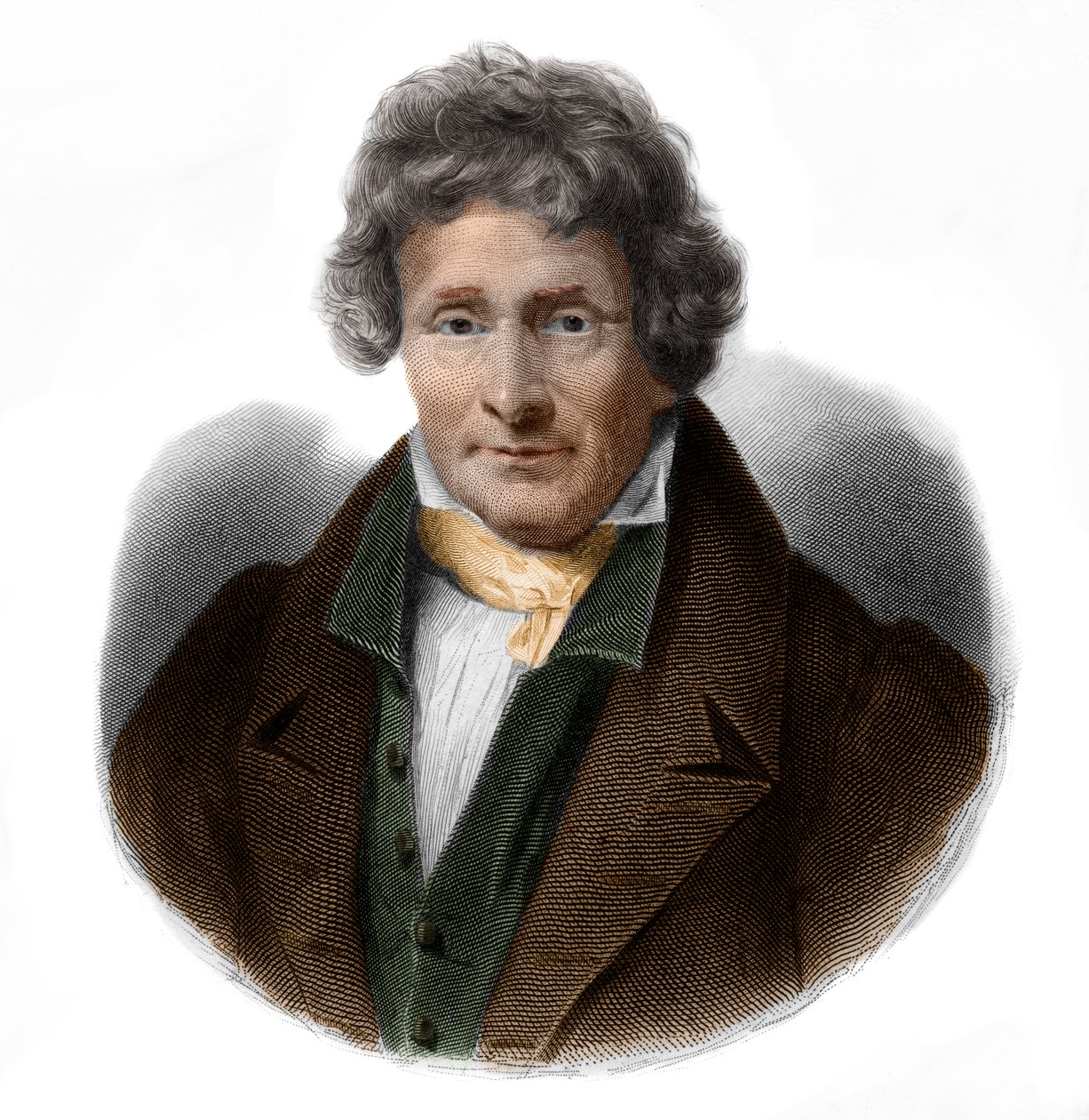 Portrett av Jean Francois Le Breton (1762-1838) maler og fysiker. av French School