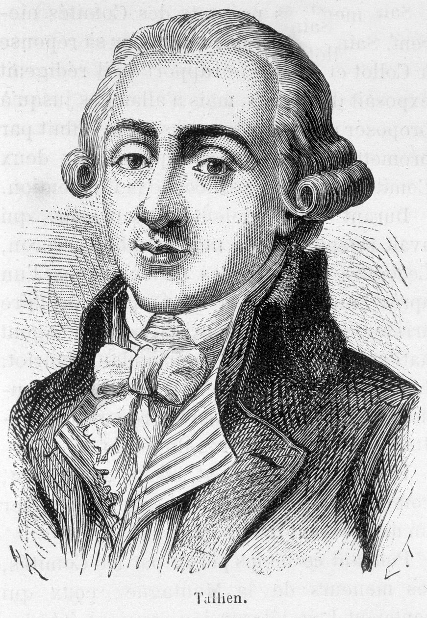 Portrait of Jean Lambert (Jean-Lambert) Tallian, French politician (1767-1820) - in “” L
