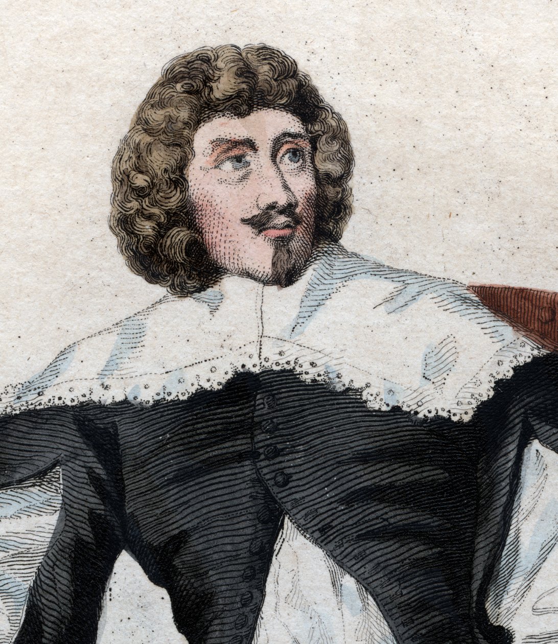 Portrett av Jean Louis Guez de Balzac (1597-1654), fransk forfatter. av French School