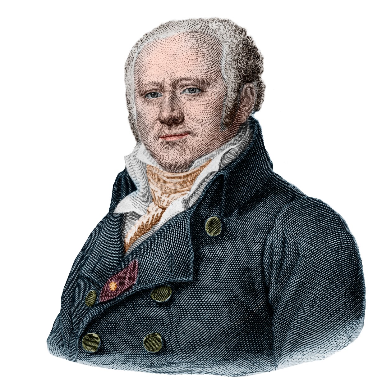 Portrett av Jean Nicolas Corvisart (1755-1821), fransk lege. av French School