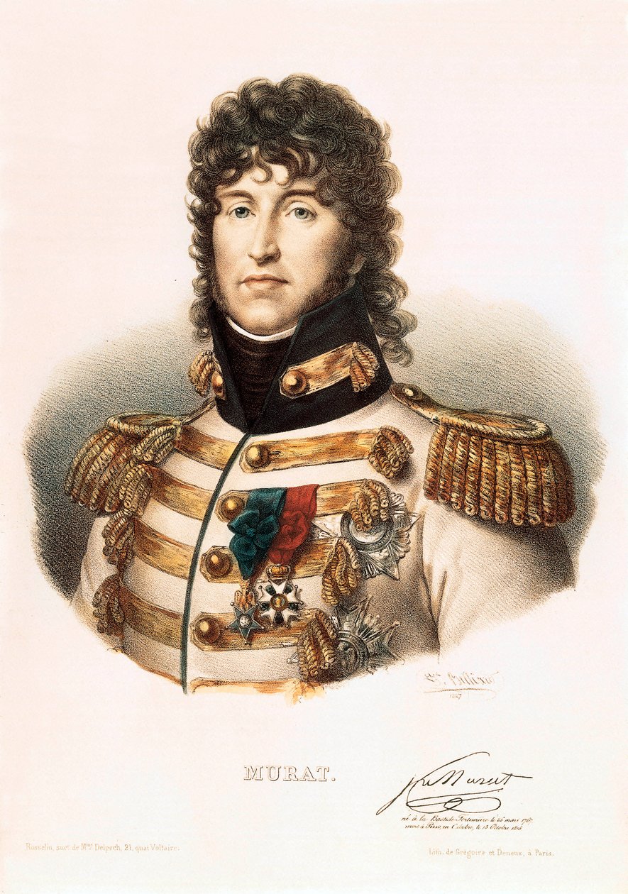 Portrett av Joachim Murat (1767-1815), marechal de France, konge av Napoli av French School