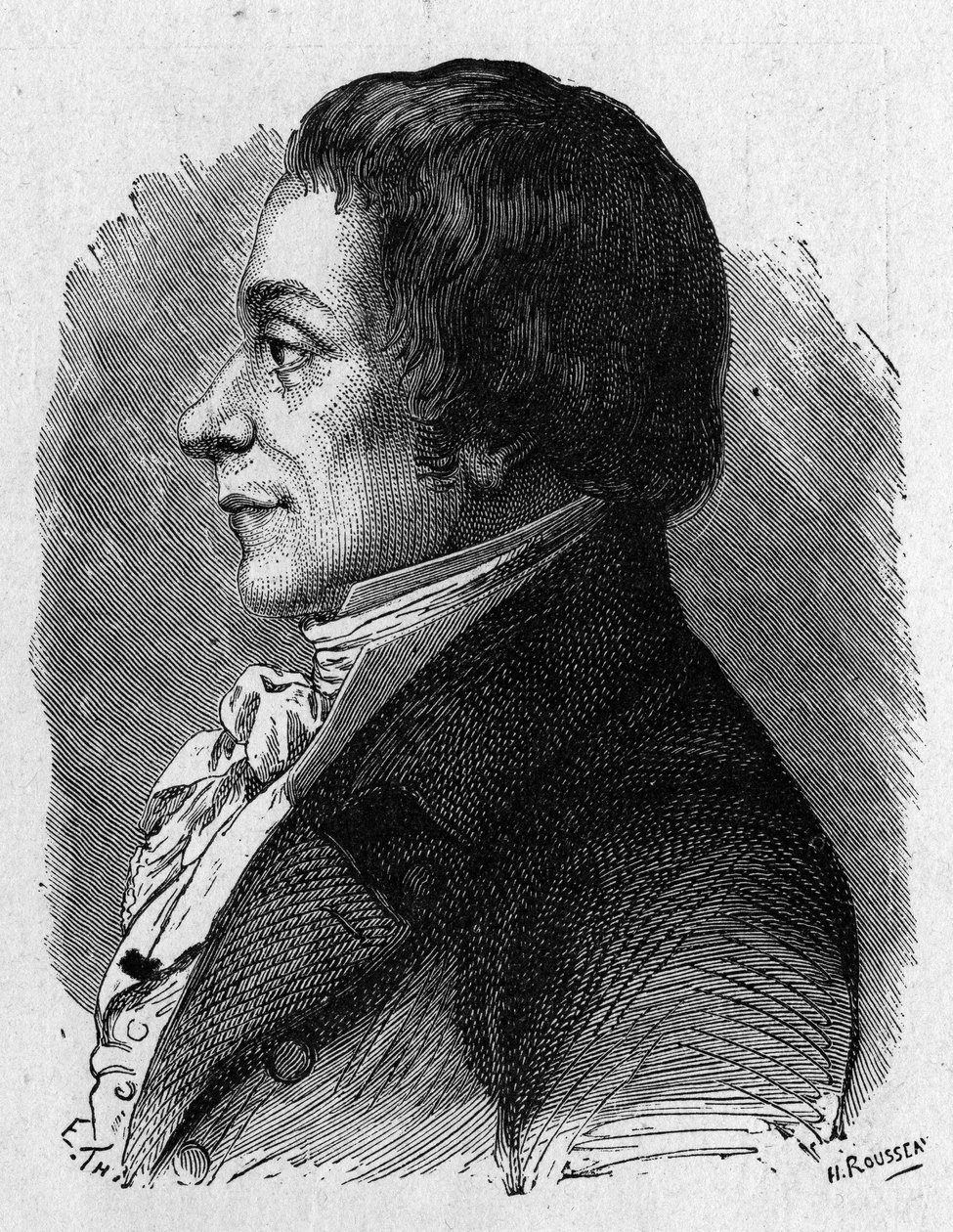 Portrait of Joseph Lakanal (1762 - 1845), French politician - in “” Album de la Science; illustrious scholars; Great discoveries””” 1896. av French School