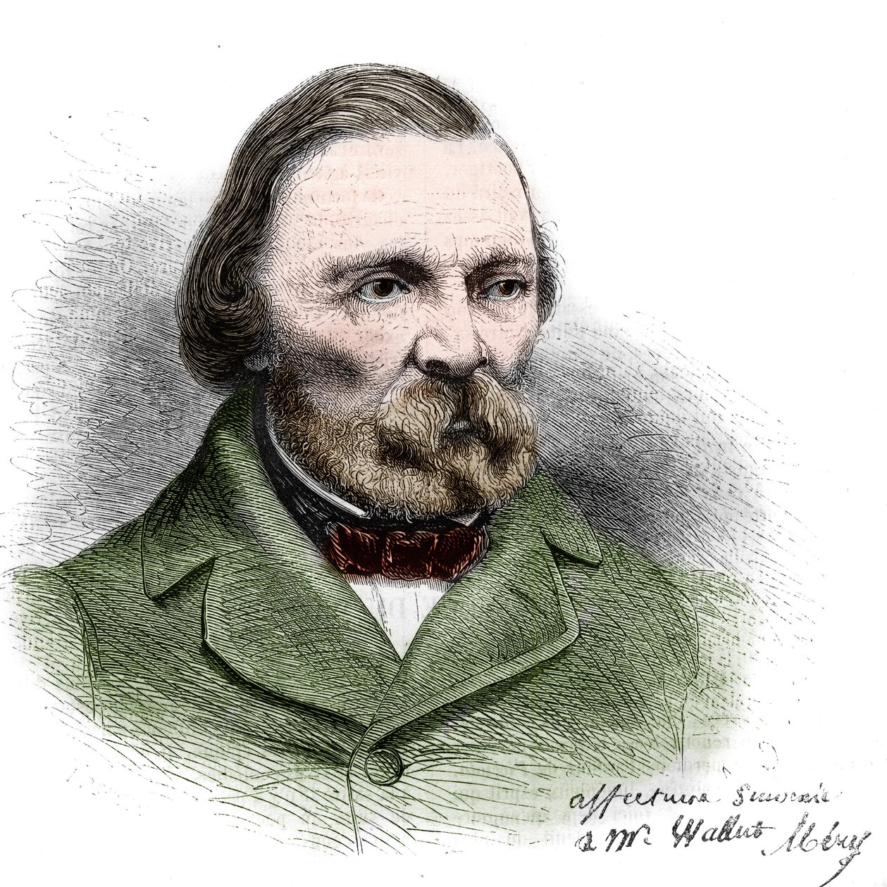 Portrett av Joseph Mery (1797-1866), fransk poet og dramatiker. av French School