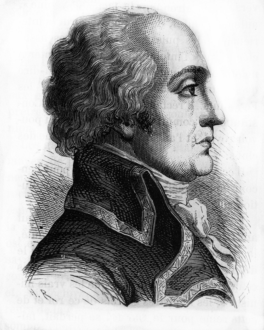 Portrett av Joseph Servan de Gerbey (1741 - 1808), av French School