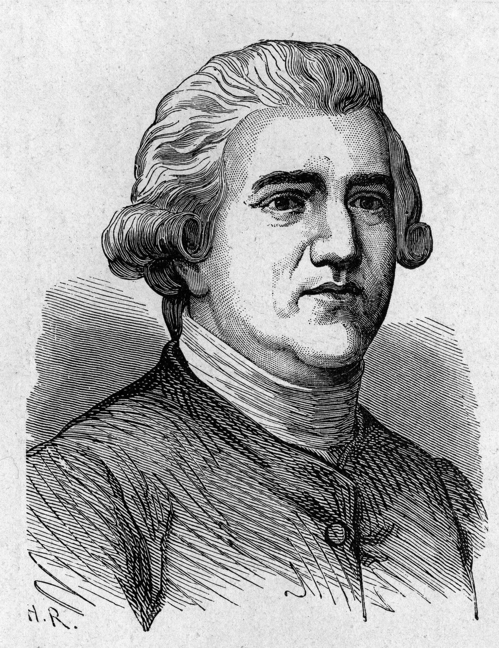 Portrett av Josiah Wedgwood (1730 - 1795), britisk kunstner og industrimann - i "" Album of Science; berømte lærde; Store oppdagelser””” 1896. av French School