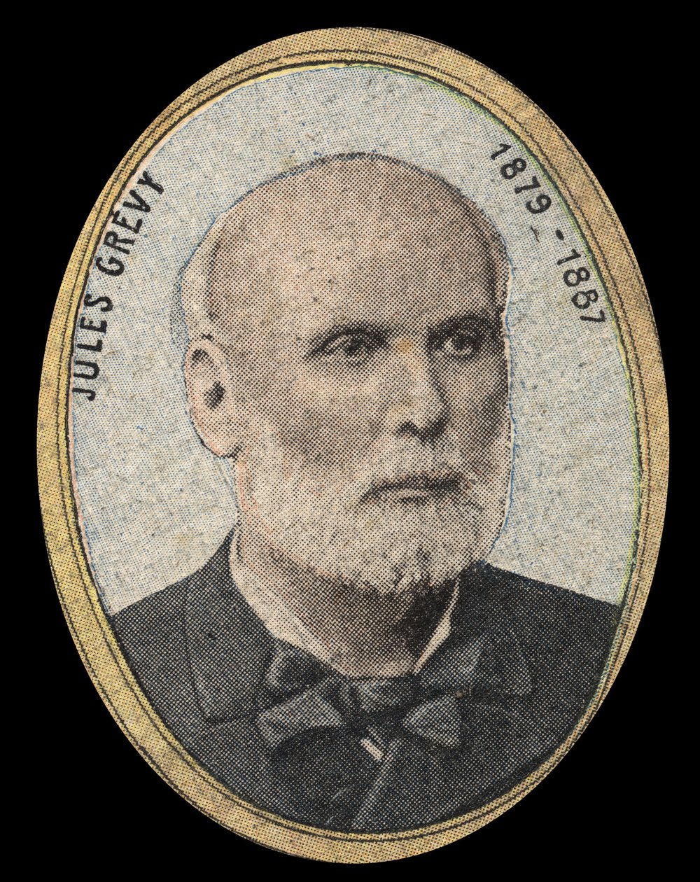 Portrait of Jules Grevy (1807-1891) President of the Republic. av French School