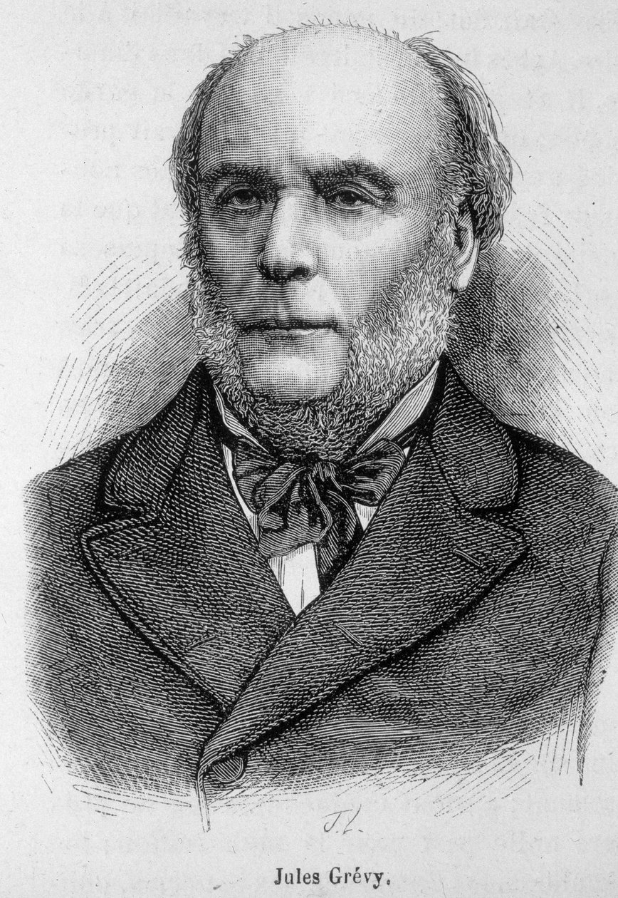 Portrett av Jules Grèvy (1807 - 1891), fransk politiker - i "" L