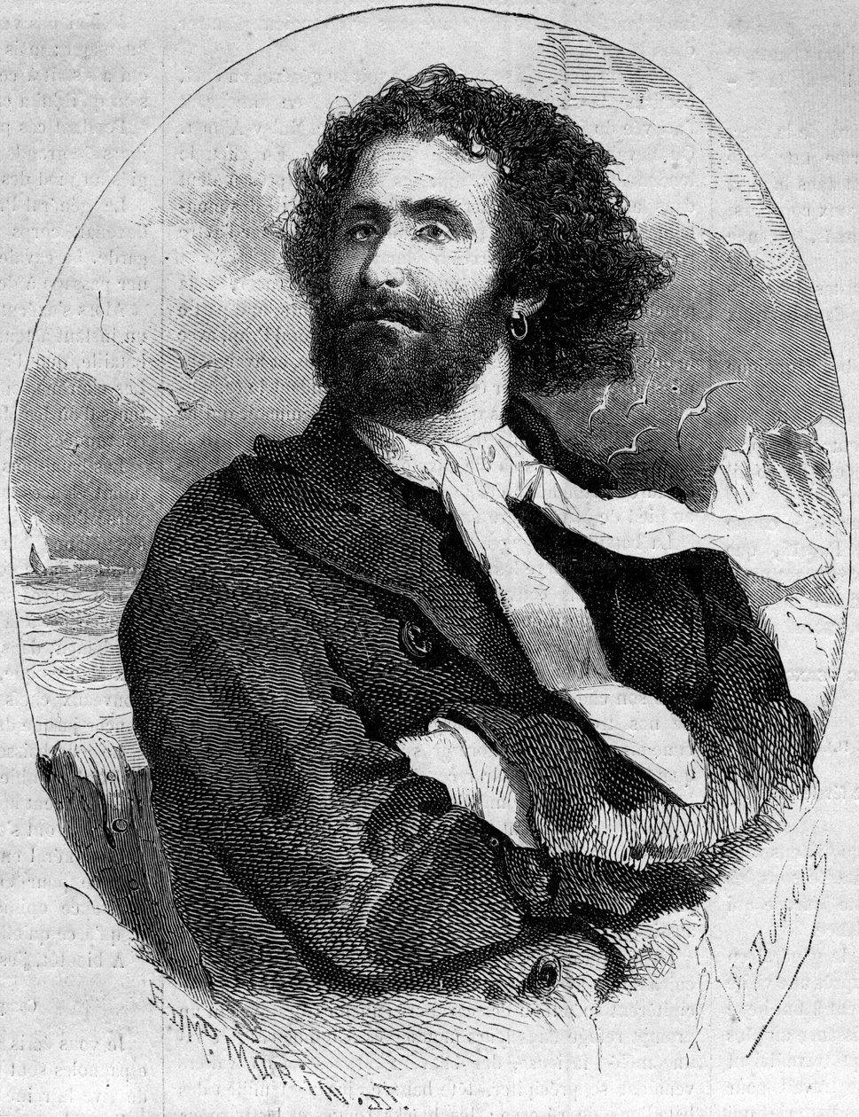 Portrett av Lafontaine (Henry Lafontaine av French School