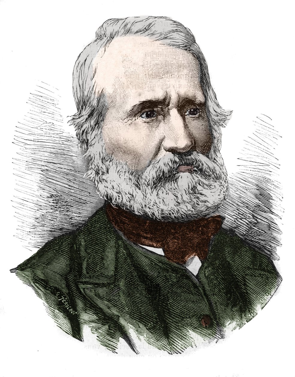 Portrett av Louis-Auguste Blanqui (Louis Auguste av French School