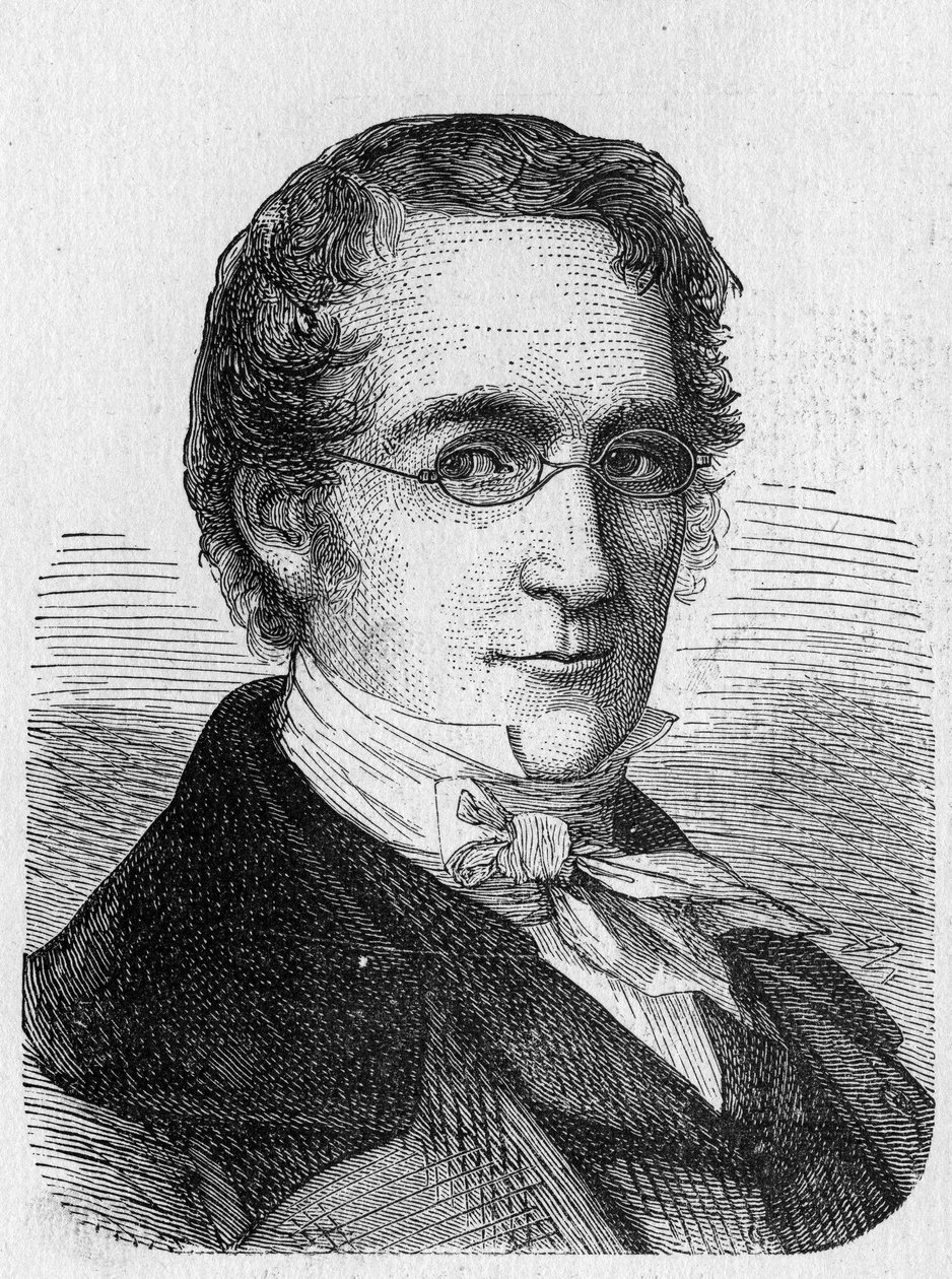 Portrett av Louis-Joseph Gay-Lussac (Louis Joseph Gay Lussac) (1778 - 1850) - i "" Album of Science; berømte lærde; Store funn""" 1896. av French School