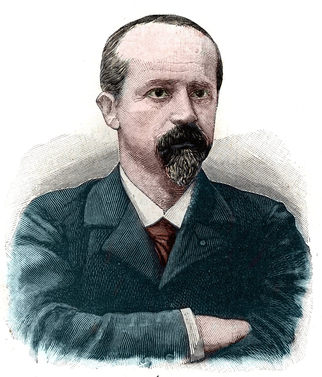 Portrett av Louis Jean Baptiste Lepine (1846 -1933) fransk advokat og politiker oppfinner av Lepine-konkurransen. av French School