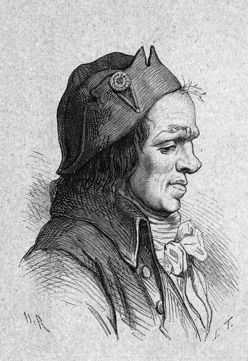 Portrett av Louis Jean Joseph Leonard BOURDON DE LA CROSNIERE (1754-1807) Valgt til stedfortreder for Loiret til konvensjonen og hoveddirektør for militære sykehus. av French School