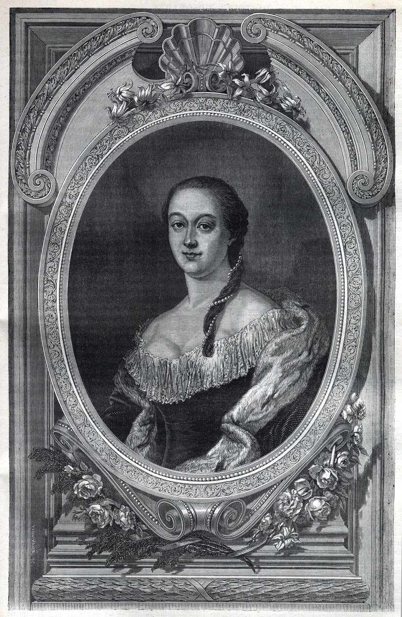 Portrait of Lucrece Borgia (Lucrezia Borgia av French School