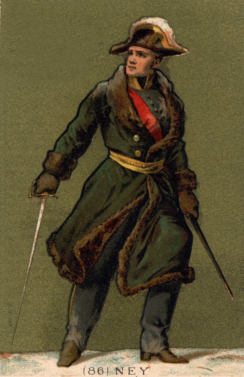 Portrett av marskalk Ney, Michel Ney, hertug av Elchingen, prins av Moskova marskalk av Frankrike (1769 til 1815) av French School