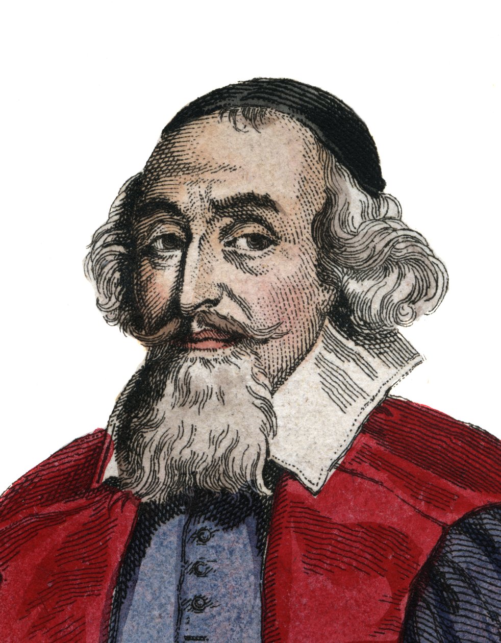 Portrett av Mathieu Mole (1584-1656), fransk statsmann. av French School