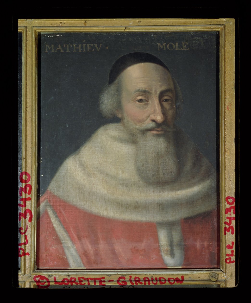 Portrett av Mathieu Mole (1584-1656) Lord of Champlatre av French School