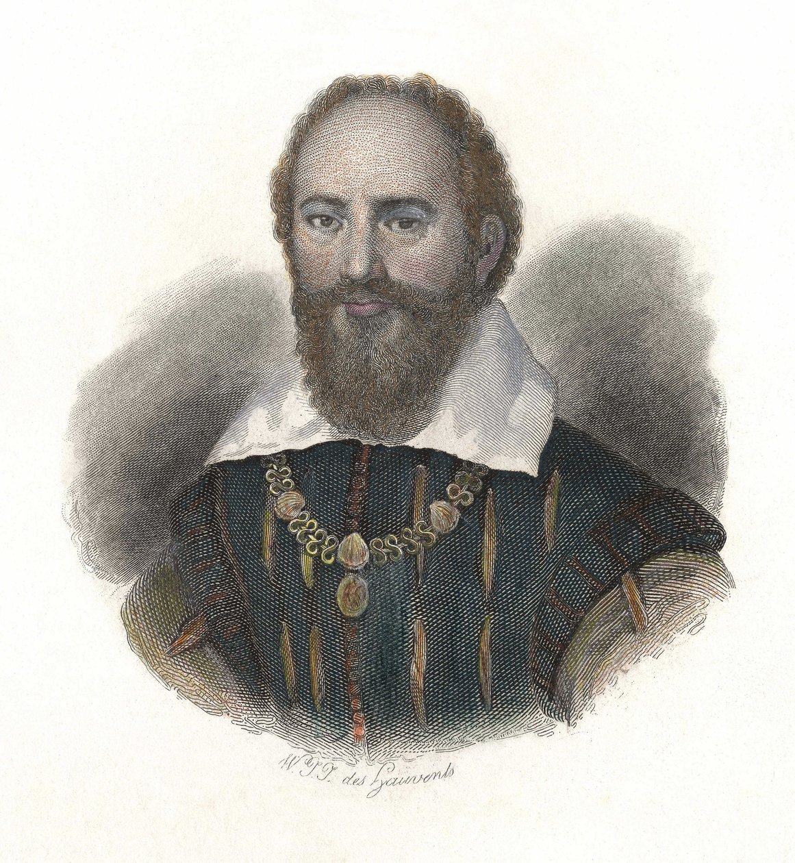 Portrett av Maximilian de Bethune, Baron de Rosny og hertugen av Sully av French School