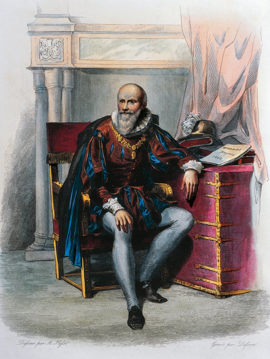 Portrett av Maximilien De Bethune, hertugen av Sully av French School