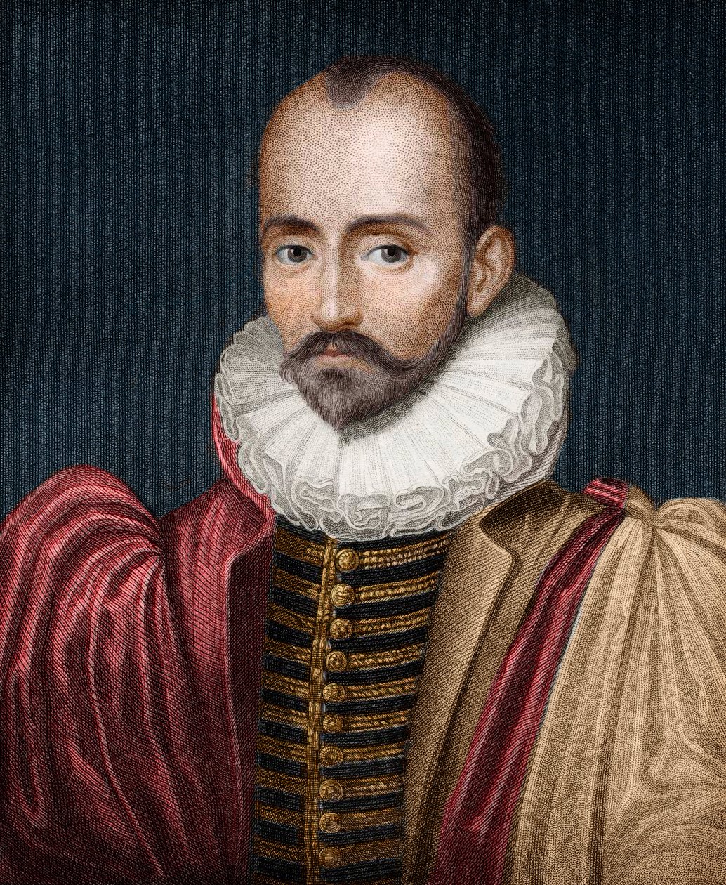 Portrett av Michel Eyquem de Montaigne av French School