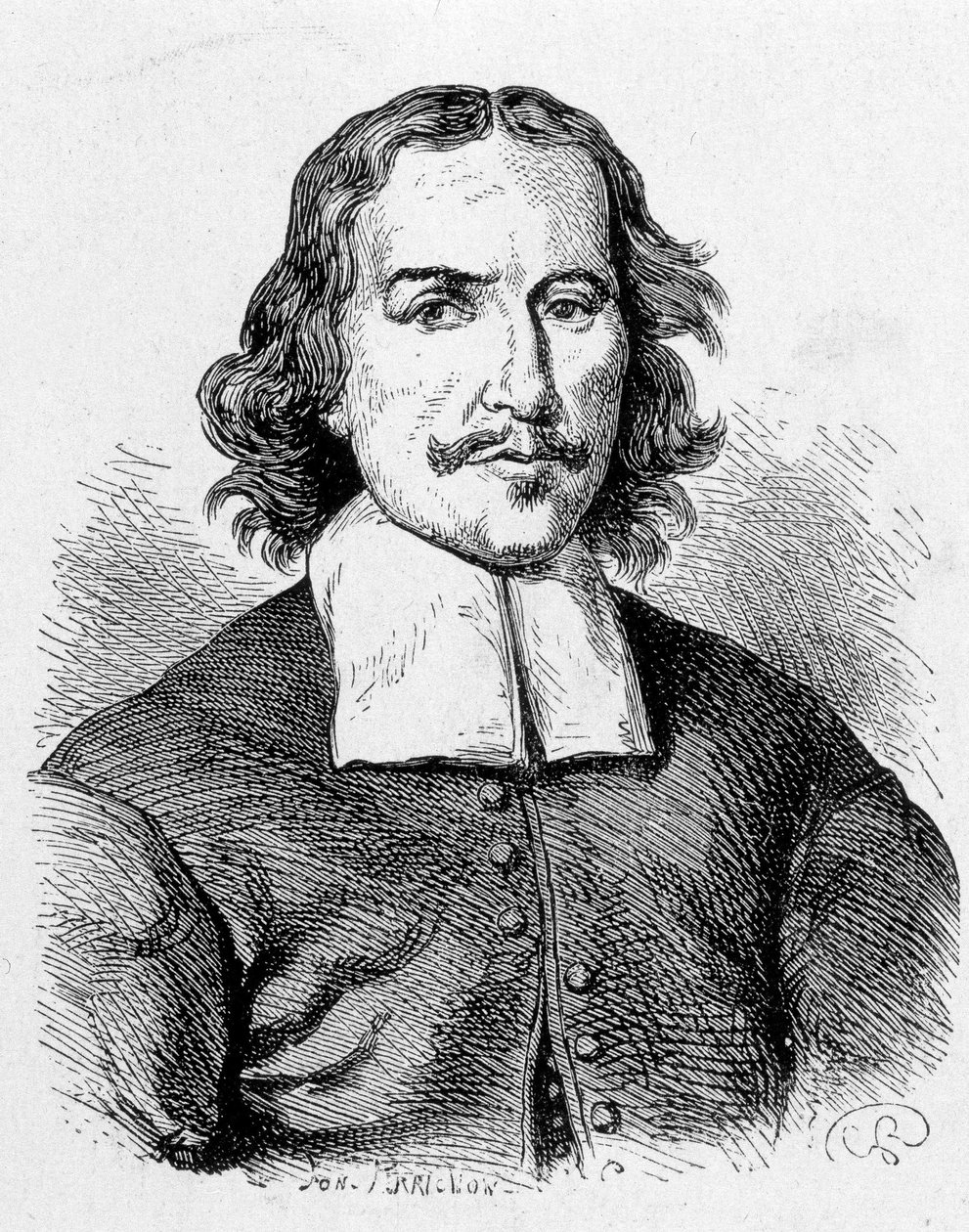 Portrett av Otto von Guericke (Otto de Guericke av French School