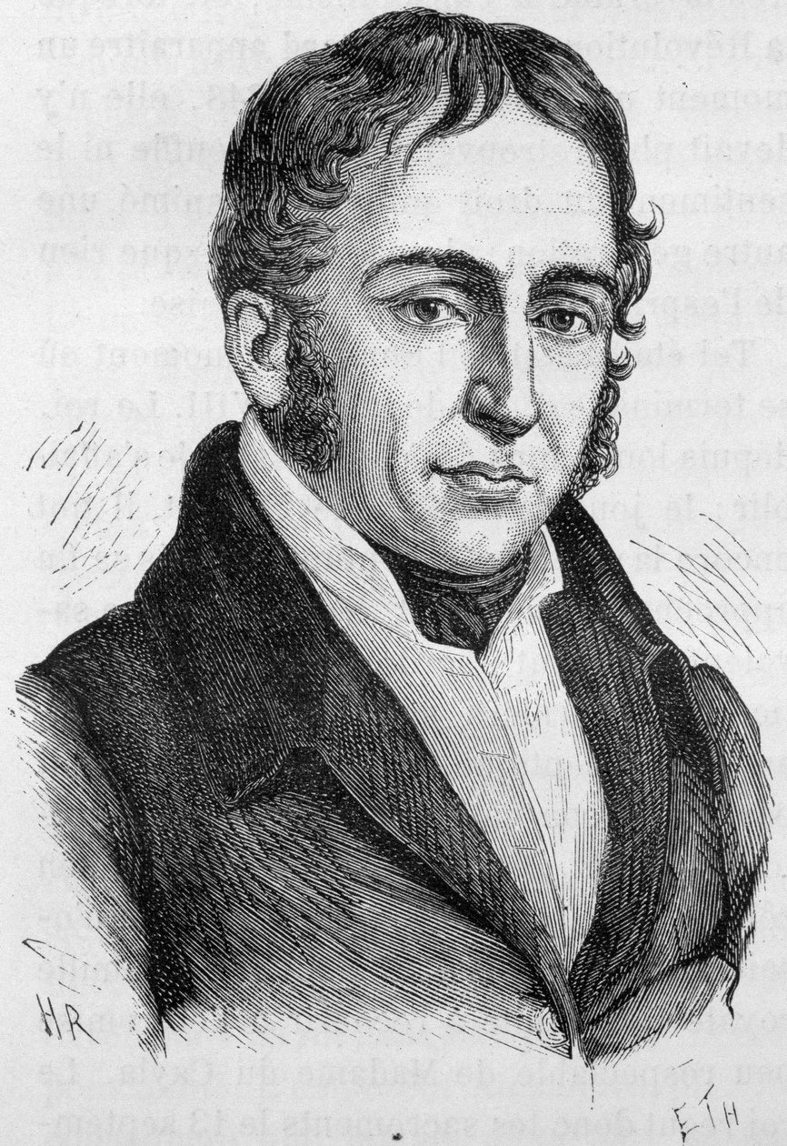 Portrait of Paul Louis Courier - in “” L