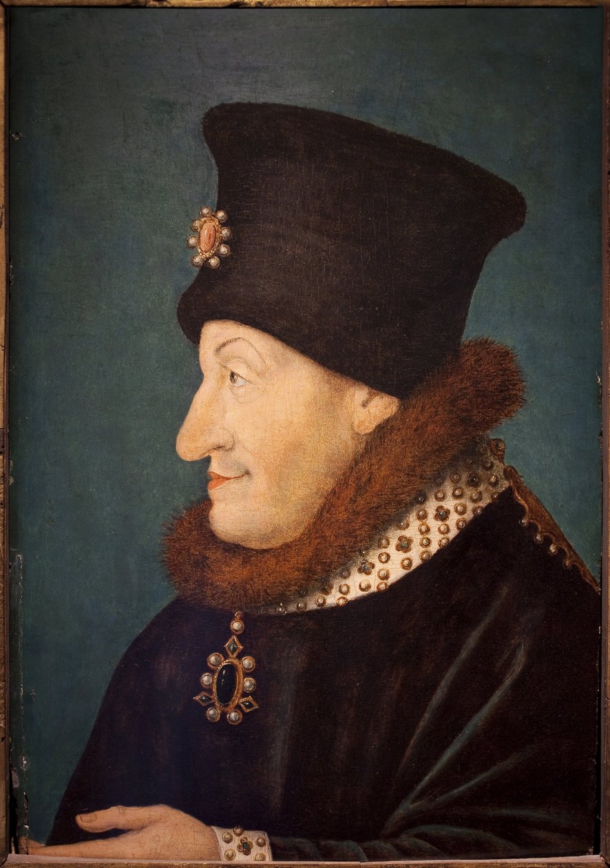 Portrett av Philippe Le Hardi, hertugen av Burgund av French School