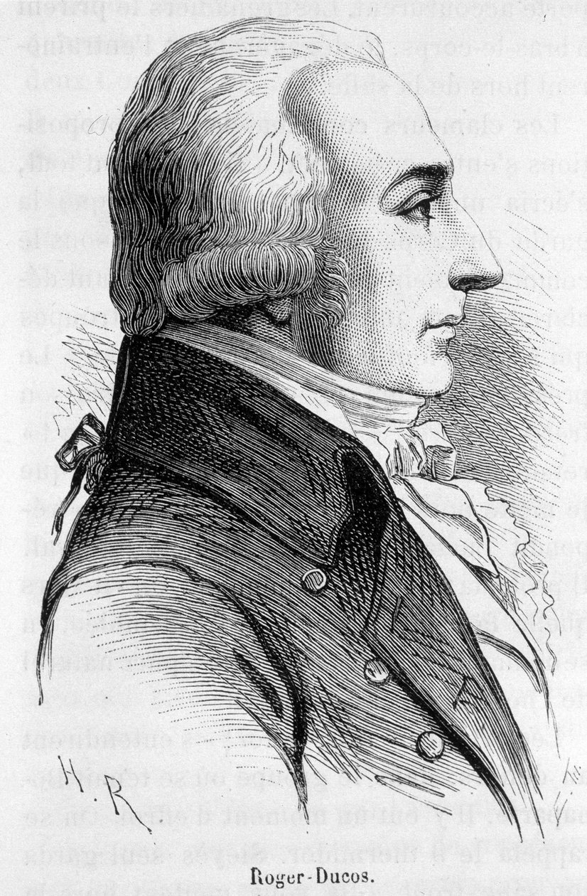Portrett av Pierre-Roger Ducos, fransk politiker (1747-1816) av French School