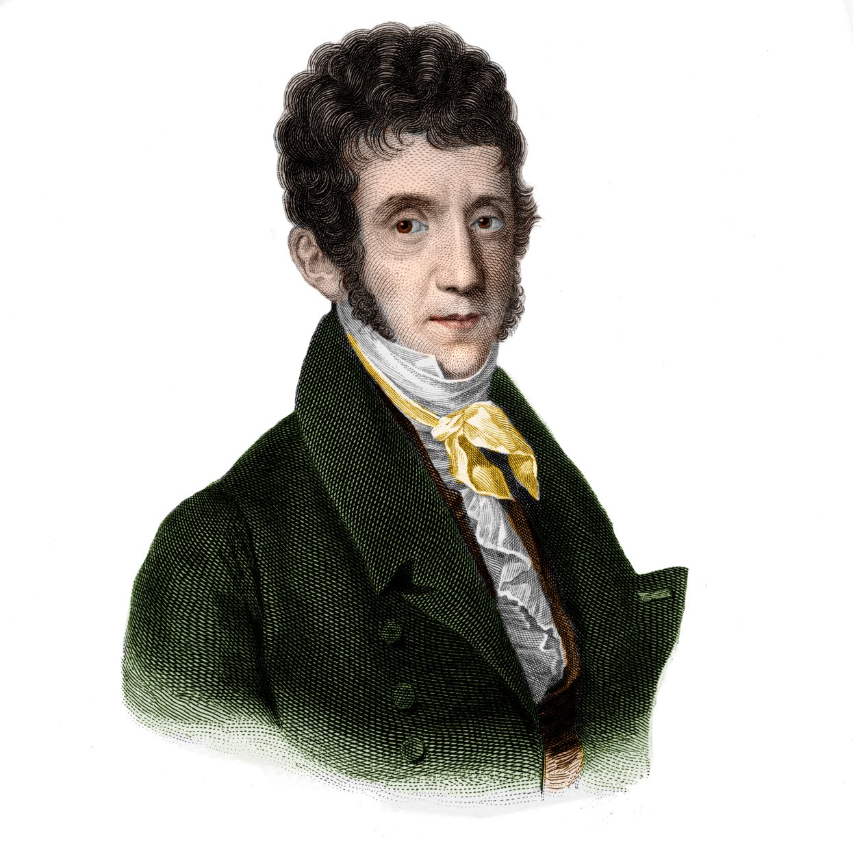 Portrett av Pierre Balguerie (1779-1825) vinhandler. av French School