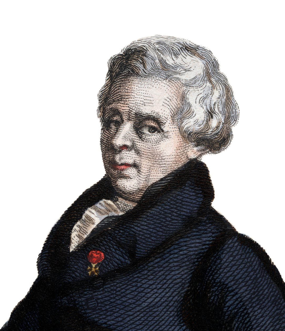 Portrett av Pierre Simon, markis de Laplace (La Place) (1749-1827), fransk matematiker og astronom. av French School