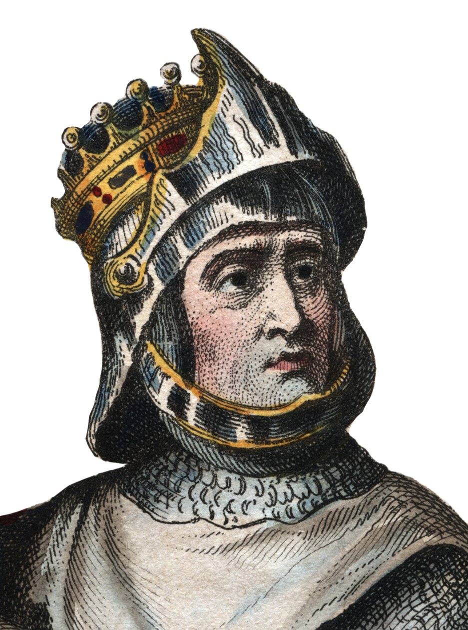 Portrett av Robert de Hauteville kjent som Guiscard (1015-1085), hertugen av Apulia og Calabria. av French School