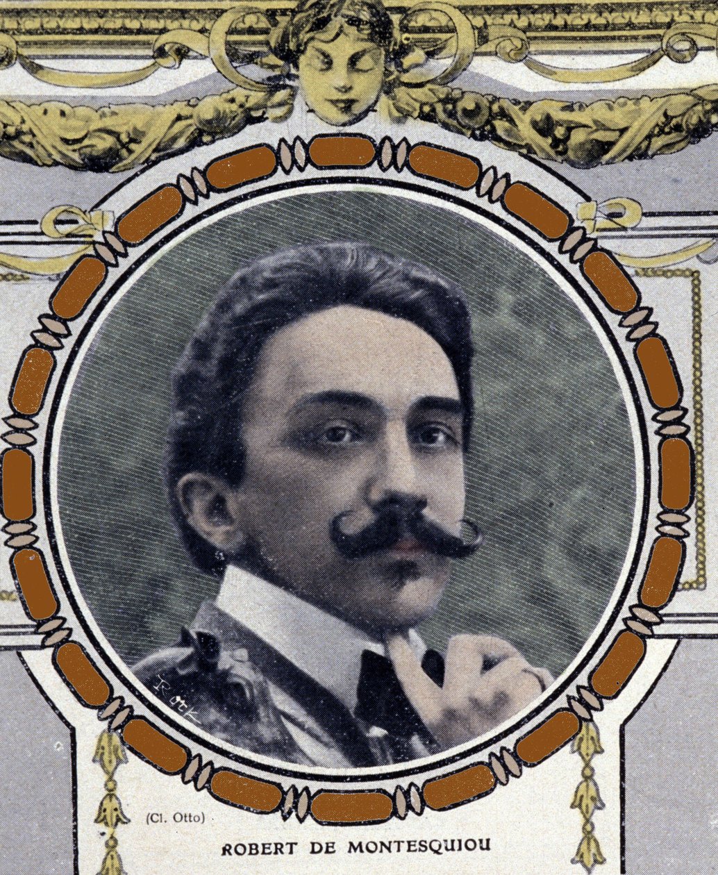 Portrett av Robert de Montesquiou (1855-1921), fransk forfatter. av French School