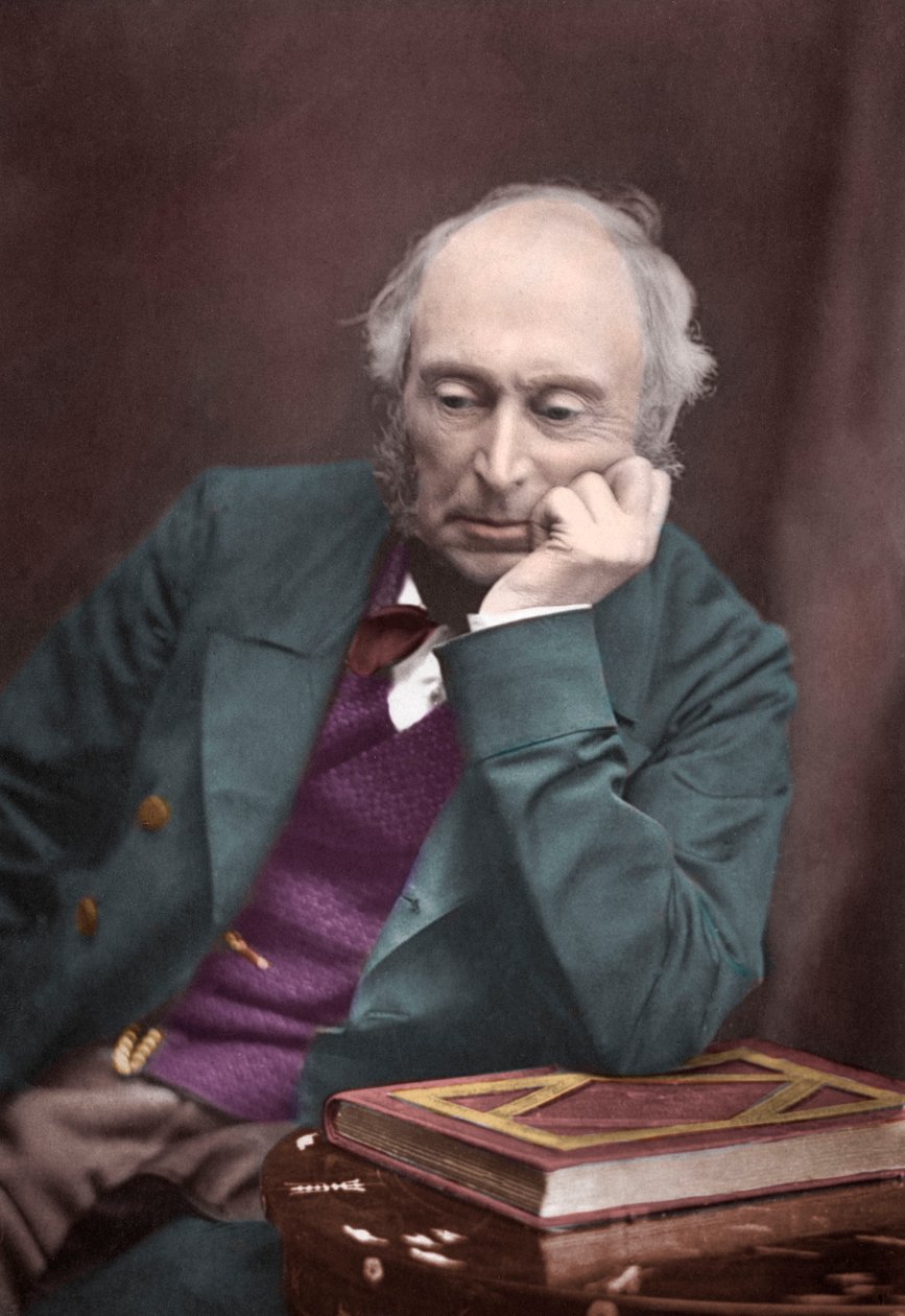 Portrett av Sir William George Armstrong (1810-1900), britisk oppfinner og industrialis av French School