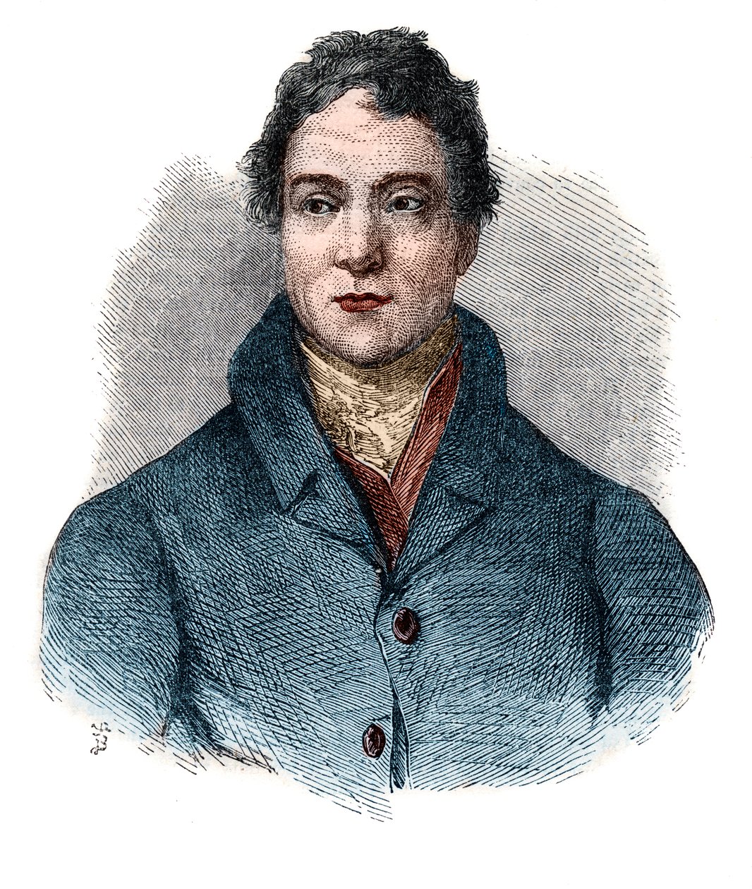 Portrett av William Huskisson (1770–1830) var en britisk statsmann. av French School