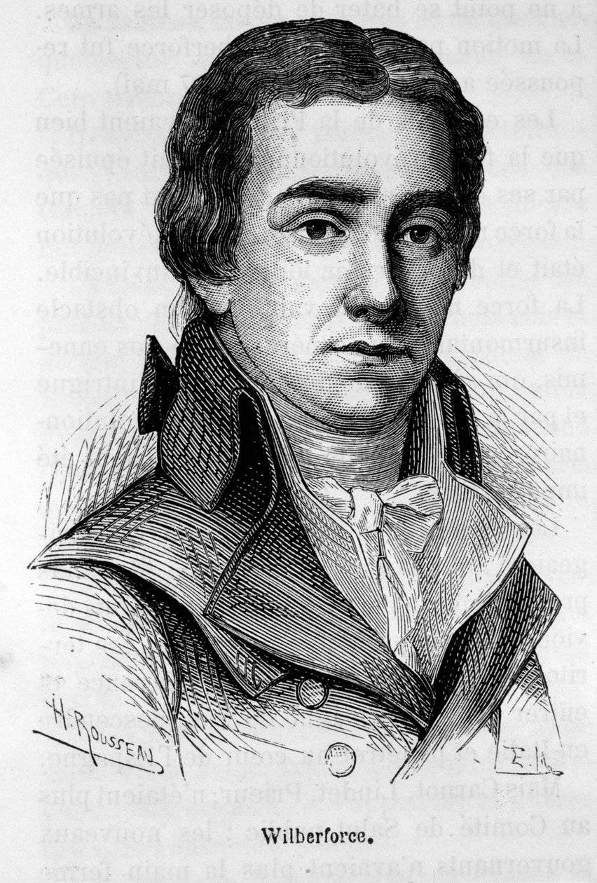 Portrett av William Wilberforce (1759-1833), engelsk politiker - i "" L