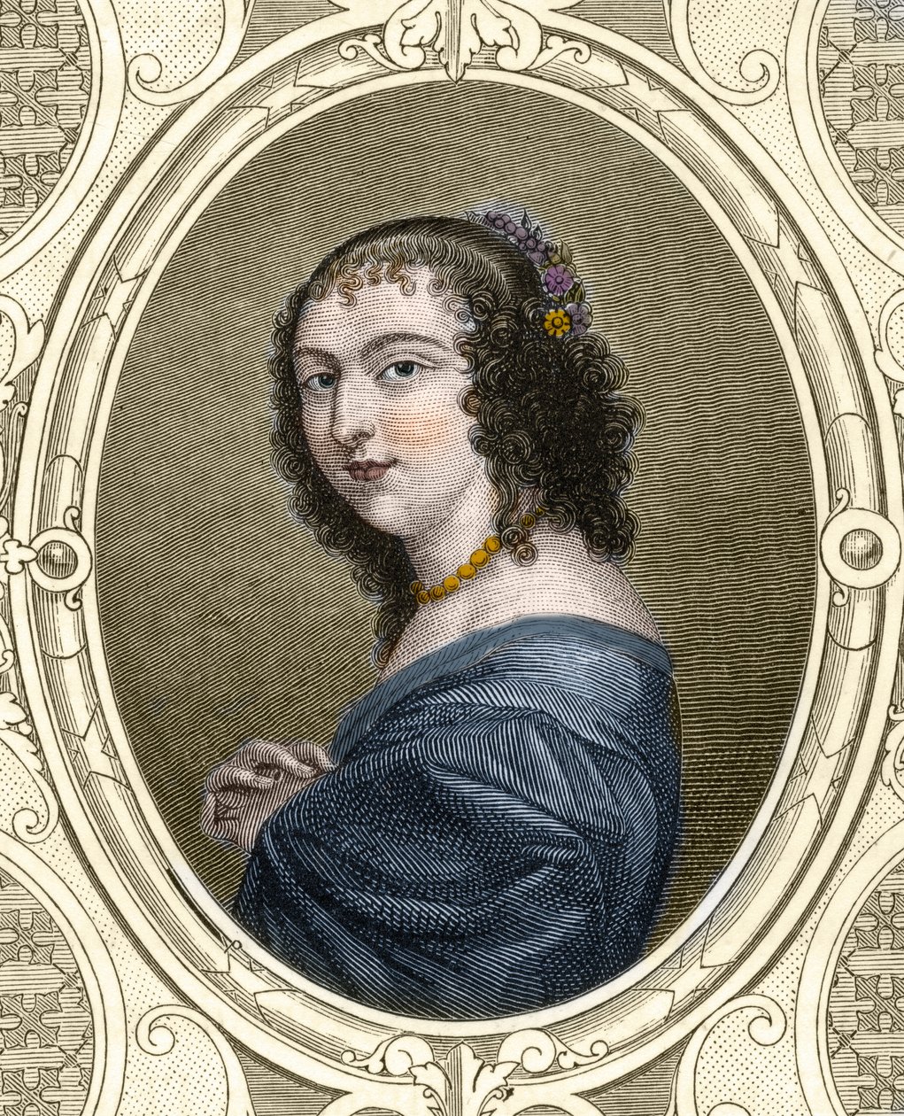 Portrett av den franske forfatteren Anne Ninon “de l