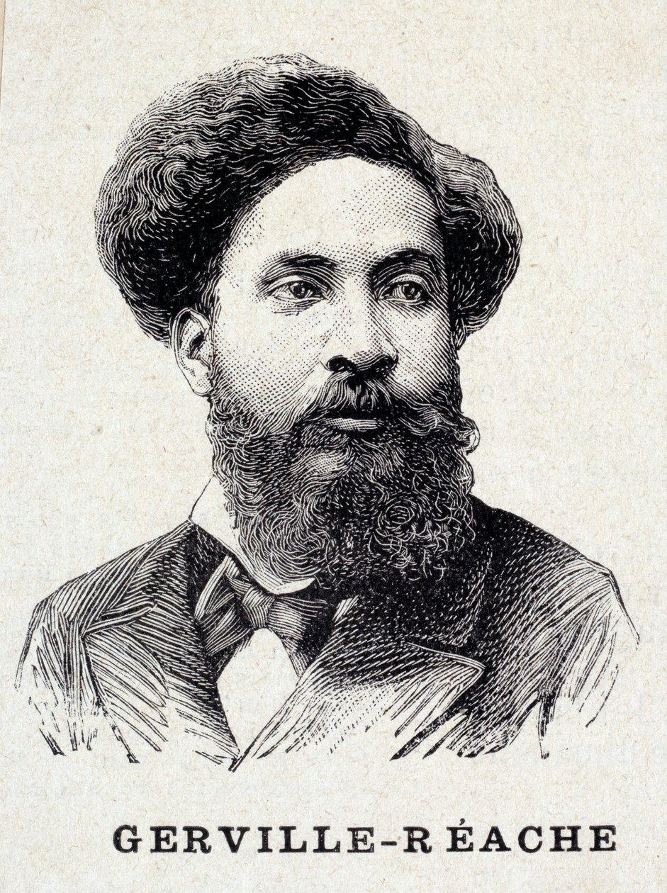 Portrett av den radikale republikanske representanten Gaston Gerville Reache (1854-1908) av French School