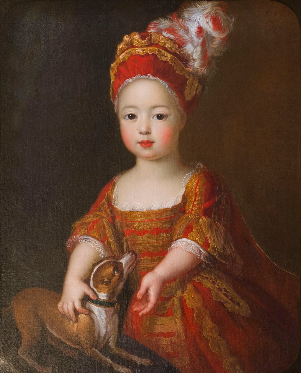 Portrett av den unge prinsen av Lorraine av French School