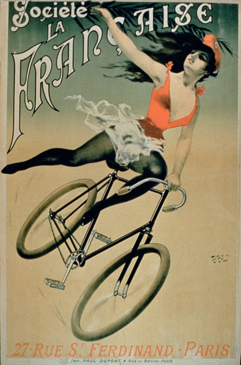 Plakatreklame Societe La Francaise, Paris av French School