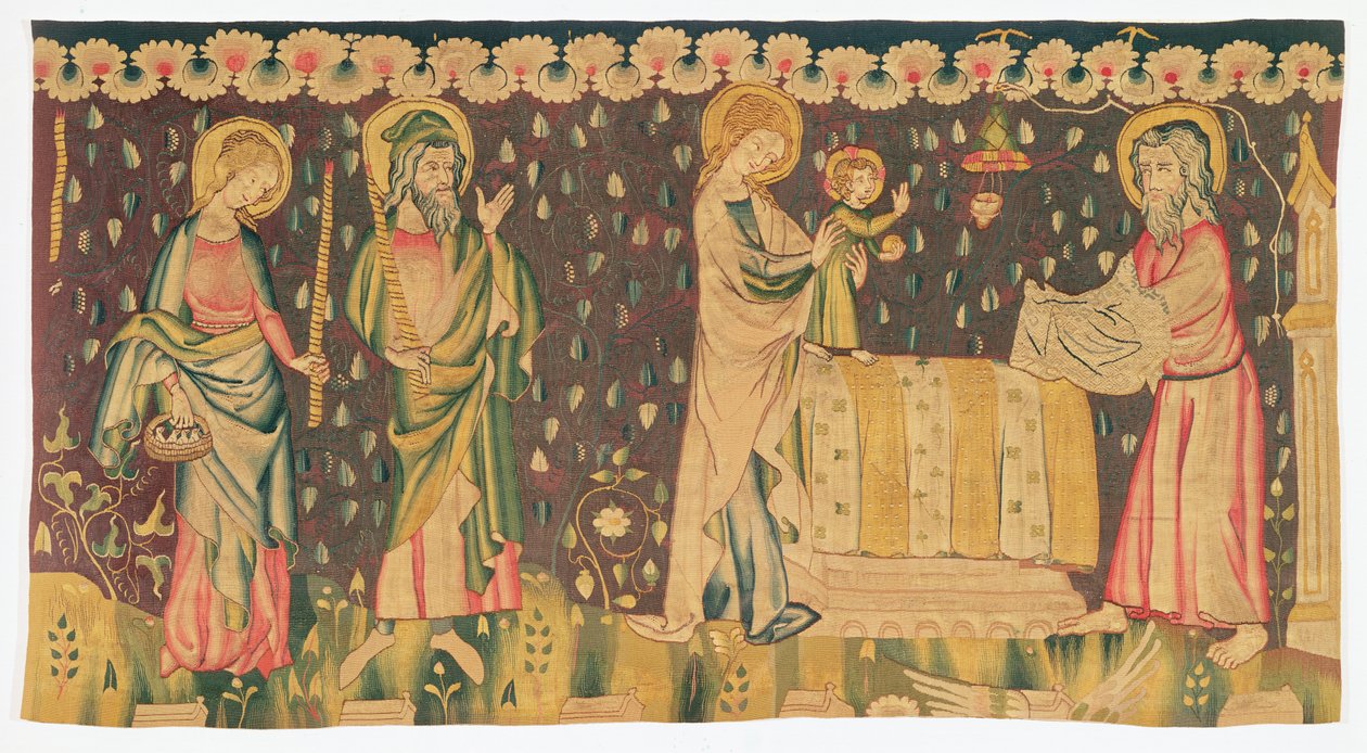 Presentasjon av spedbarnet Kristus i tempelet, ca. 1380 av French School