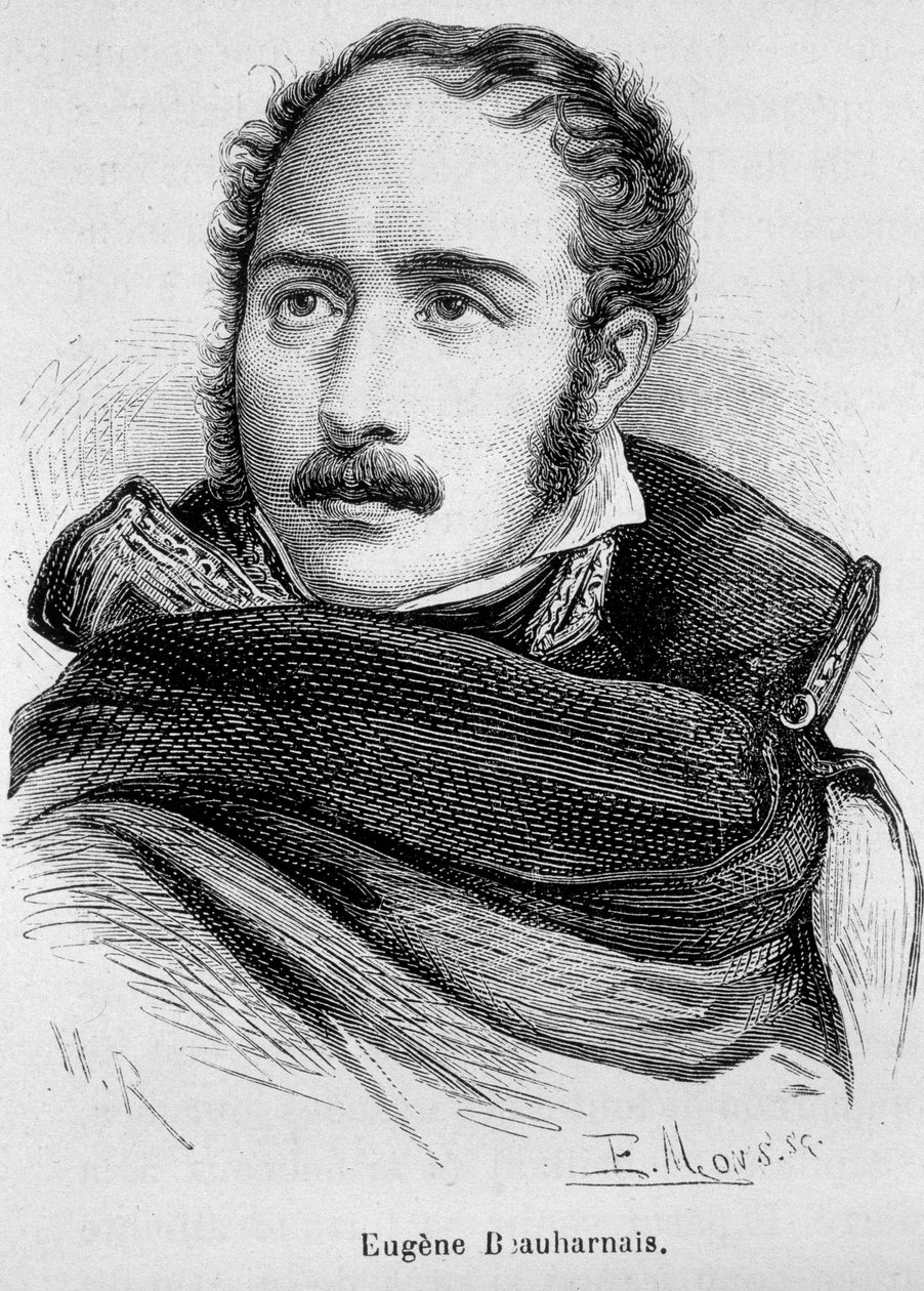 Prins Eugene Rose de Beauharnais (1781-1824, sønn av Alexandre de Beauharnais og Josephine) - i "" L