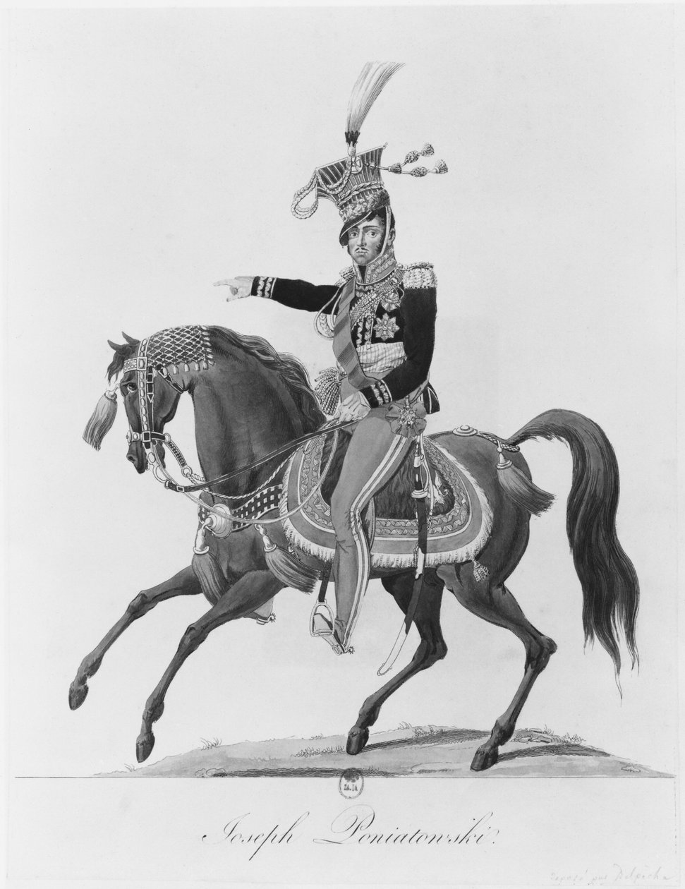 Prins Jozef Antoni Poniatowski av French School