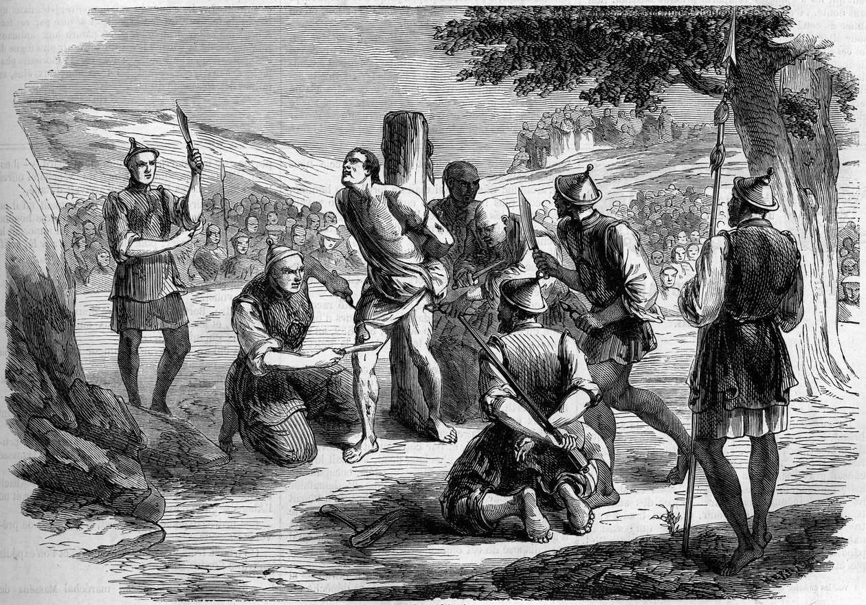 Prints in “Le Monde Illustré” n°46 of 27 February 1858. av French School