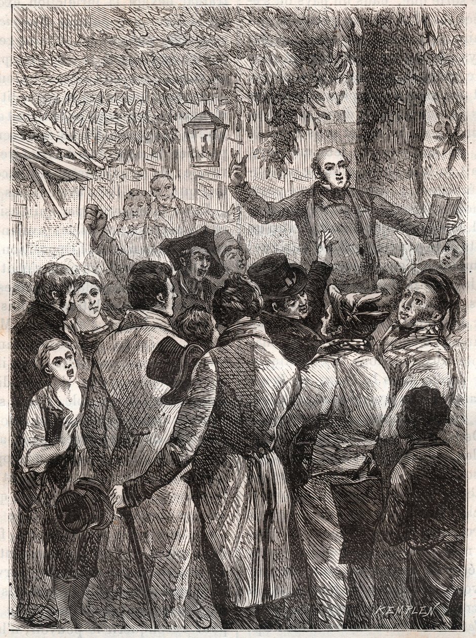 Lesing av brosjyren av Louis Marie de Lahaye de Cormenin (1788-1868) i 1838 (Tres-ydmyker protester av Timon om en kompensasjon av et nytt slag som den sivile listen later til å etablere mellom fire millioner som den skylder til Tresor og fire mølle av French School