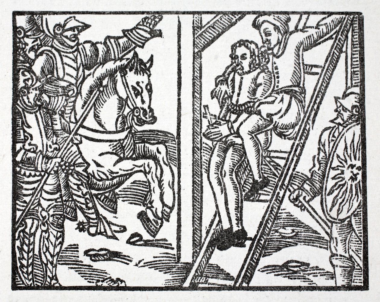 Richard av Normandie nekter å fordømme Charlemagne før Regnault, som truer med livet av French School