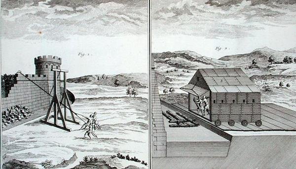 Roman Siege Machinery, fra 